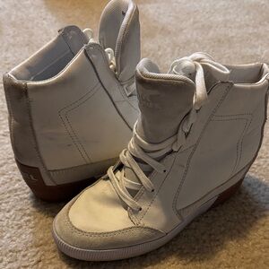 Sorel Women's White High-Top Sneakers